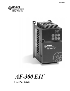 AF-300 E11 - GE Industrial Solutions