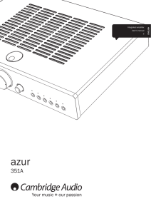 User`s manual - EXCELIA HIFI