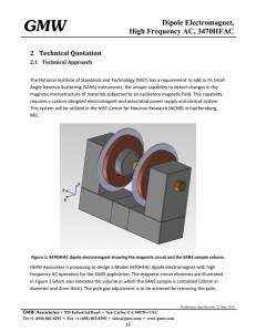 Dipole Electromagnet, High Frequency AC