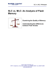 SLC vs. MLC: An Analysis of Flash Memory