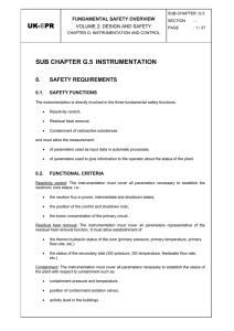 UK-EPR SUB CHAPTER G.5 INSTRUMENTATION