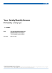 Toner Density/Quantity Sensors