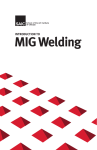 MIG Welding INTRODUCTION TO INSTRUCTIONAL FABRICATION