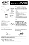 User Manual Mobile Power Pack M5 / M10  