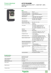 ATV71HU22M3 Product datasheet EMC filter