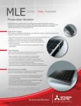 MLE Specification Sheet 270W