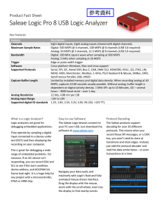 Saleae Logic Pro 8 USB Logic Analyzer