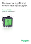 PowerLogic PM700 series power and energy meters