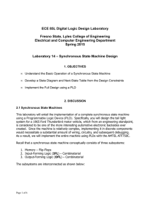 ECE 85L Digital Logic Design Laboratory Fresno State, Lyles