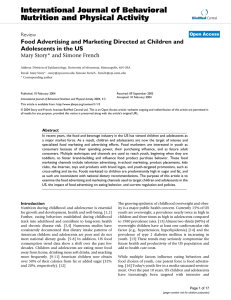 PDF - International Journal of Behavioral Nutrition and