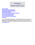 ISORegister Affiliate Program Guide