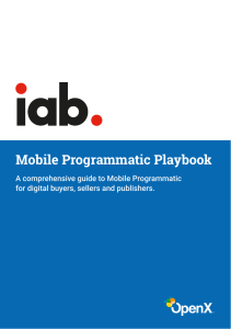 Mobile Programmatic Playbook