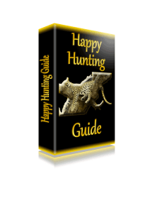 Happy Hunting Guide - Viral Commando Profits