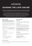 sharing the love online
