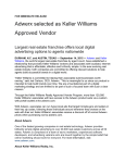 Adwerx`selected`as`Keller`Williams` Approved`Vendor` `