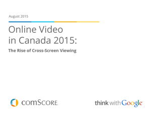 Online Video in Canada 2015: