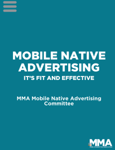 mobile native advertising