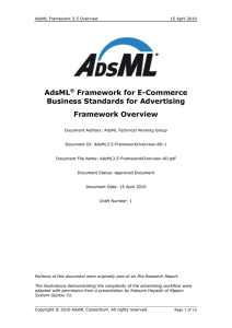 AdsML Framework Overview