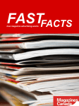 FAST FACTS how magazine advertising works