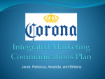 Integrated Marketing Communications Plan