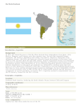 The World Factbook South America :: Argentina Introduction