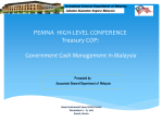 Government Cash Management in Malaysia