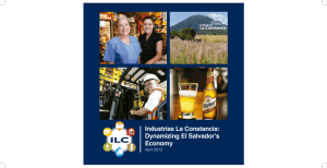 Industrias La Constancia: Dynamizing El Salvador`s Economy