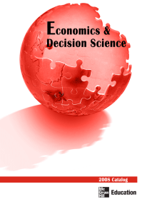 Operations/Decision Science - McGraw