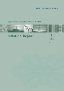 Inflation Report 1/2003