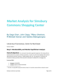 Market Analysis for Simsbury Commons Shopping Center