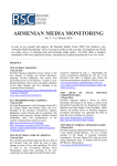 armenian media monitoring