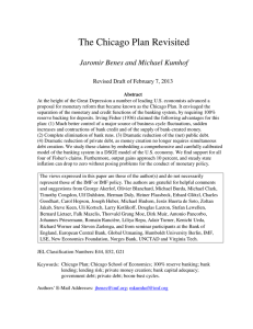 The Chicago Plan Revisited