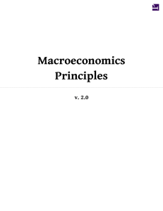 Macroeconomics Principles