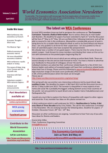 World Economics Association Newsletter