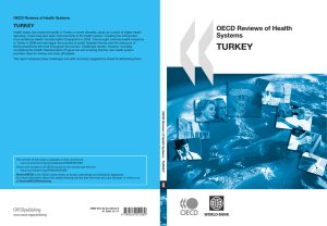 OECD Reviews of Health Systems: Turkey