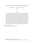 The impact of weather shocks on trade diversification
