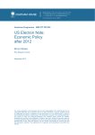 US Election Note: Economic Policy after 2012