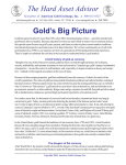 The Hard Asset Advisor Gold`s Big Picture