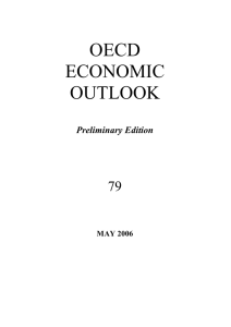 oecd economic outlook