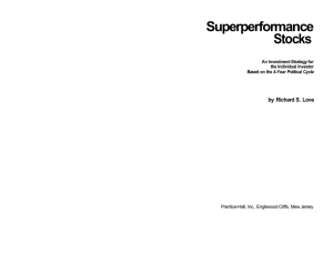 Superperformance Stocks