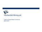 - Hochschild Mining