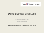 Doing Business in Cuba