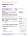 Newsletter June - Indian Business Chamber