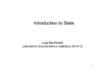 Introduction to Stata