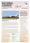 National Carrier - Qantas Group Public Affairs Journal