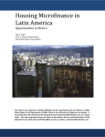Low Income Housing in Latin America