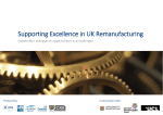 Supporting Excellence in UK Remanufacturing - Connect