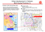 Urban development in Vietnam, Binh Duong Province (1)