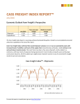 cass freight index report - Cass Information Systems
