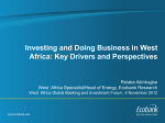 Investing and Doing Business in West Africa